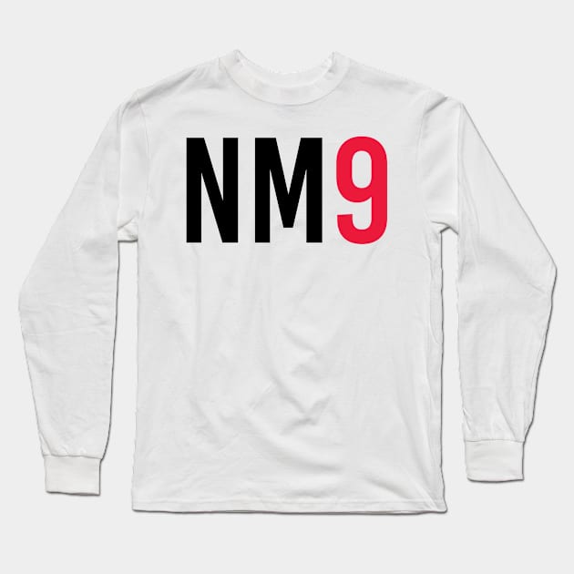 Nikita Mazepin 9 - Driver Initials and Number Long Sleeve T-Shirt by GreazyL